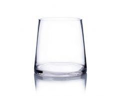 WGV Glasvase, Zylinderform, durchsichtig, 15,2 cm