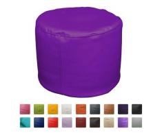 Hand Fotos Sitzsack Hocker 50 x 50 x 45 (lila)