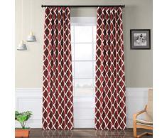HPD Half Price Drapes BOCH-KC23-108 Verdunkelungsvorhang (1 Panel), 50 x 108 cm, Spalier