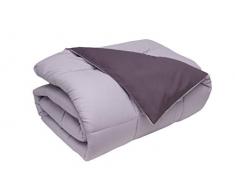 Elite Home Products Wendedaunenalternative Massive Decken/Schmusetuch King Orchidee & Pflaume