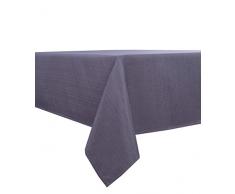 Biscaynebay Stoff-Tischdecken, wasserabweisend, auslaufsicher, für Esszimmer, Küche, Hochzeit und Partys 60X84 dunkelgrau