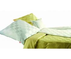 fleuresse G-382145-2049-0100 Mako Damast Wendebettwäsche opal 135 x 200 cm antikgold