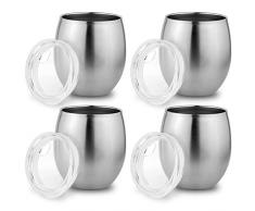 Zero Degree Null Grad Vakuum Thermosflasche Edelstahl Travel Tumbler Eltern New 8oz 4 Stück