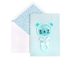 Jolees Boutique 8600474 Rattle Grukarte, Rassel Boy