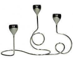 Teelichthalter - Stahl - Nickel