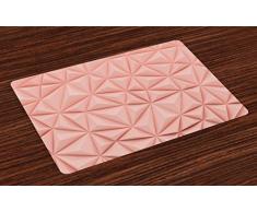 Lunarable Pferde Platzdeckchen 4-er Set mit drei Pferden im Wüstensturm mystische Kuriertiere Habitat Print, waschbare Stoff-Tischsets Esszimmer Küche Tischdekoration cremebraun 12.5 L By 18.5 W Multi 16