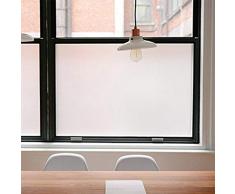 Jahoot Sichtschutzfolie, Weiß matt 35.4x78.7 Inches matt weiß