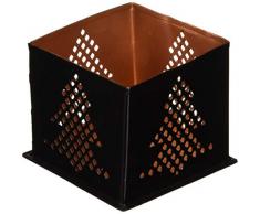 SouvNear 4er Set Teelichthalter - 3,4 Zoll Votivkerzenhalter Metall Teelichthalter - Dekorative Baummotive - Ideal für Home Decor/Home Decor/Party