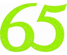 Petras Bastel News Streudeko, Fliz, Apfelgrün, 18 x 12 x 3 cm, 20-Einheiten