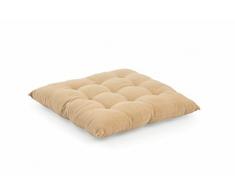 Galileo Casa Chair Sitzkissen, Baumwolle, Beige, 40 x 40 x 3 cm