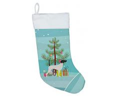 Carolines Treasures English Pointer Merry Tree Weihnachtsstrümpfe, Mehrfarbig