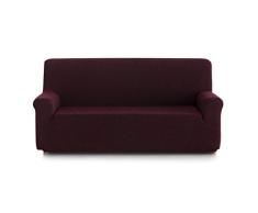 Blindecor Goya Schutzhülle aus elastischem Sofa 2 Sitzer, Stoff, Rot, 90 x 130 x 100 cm