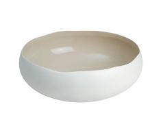 Sibo Homeconcept Salatschüssel Oslo, Leinen, matt, glänzend, 34 cm