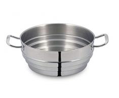 Point-Virgule PRO-010-16 Profi Dampfeinsatz mit Griffen 16/18/20cm