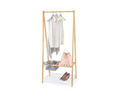 Domopak Living Stander Garderobe 70x45x160 cm Bambù