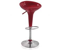 Galileo Casa Barhocker Rot 39 x 43 x 66/87