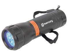 Quecksilber tr9uv Aluminium schwere UV Taschenlampe, Schwarz