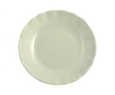 H&H 820694 Camelia Set 6 Suppenteller, Coupe, Keramik, Grün, 20 cm