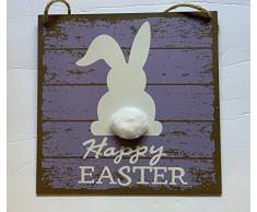 Momentum Wandbehang Osterhasen, Violett