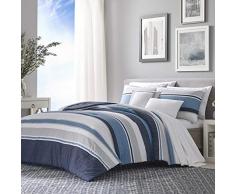 Nautica Westport Schmusetuch, 4-teilig, Größe XL, Marineblau