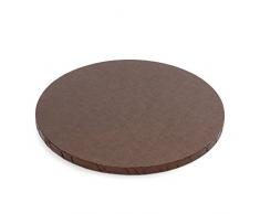 0931968 DECORA RUNDE TORTENPLATTE BRAUN Ø 40 X H 1,2 CM