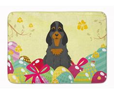 Carolines Treasures Fußmatte, Ostereier, Cocker Spaniel, maschinenwaschbar, Memory-Schaumstoff, Mehrfarbig