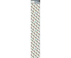 Plage 260543 Smooth - Tiles Fliesen Sticker Skandinavisch Pastell, 6 Bogen, Vinyl, bunt, 15 x 0,1 x 15 cm