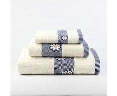 Natural History Gifts Saunatuch 3er Set 400 G weiß 30 x 50 cm + 50 x 100 cm + 100 x 150 cm