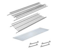 Sige Kit Abtropfgestell aus Draht komplett, verchromt, 600 mm