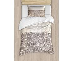 Prime Leader 4 PCS Bettwäsche Set Bettbezug Set Ultra Soft und Easy Care Bettlaken Quilt-Sets mit Dekoratives Kissen für Kinder Kinder Erwachsene Twin Size/Full Size/Queen Size/King Size Twin Size Color15