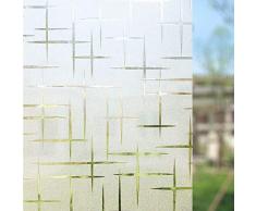 Niviy Fensterfolie, Sichtschutz, Nicht klebend, statische Glasfolie für Zuhause, Küche, Büro 35.4 x 78.7