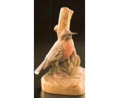 AMC Skulptur aus Holz, rote Blaubeere, Kobalt, Banane, Avocado, Pflaume, 1 Stück