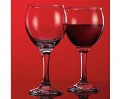 Home Essentials rot Serie 313 ml Wein Glas Set von 4