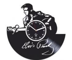 Elvis Presley Musik, Vinyl Record, Silent Mechanismus, Home Decor, kovides Vinyl Wanduhr, Art Wand Aufkleber, beste Geschenk für Musiker, Geschenk für Mann Und Frau, Pop Musik, Elvis Presley Uhr