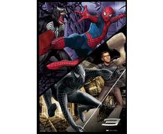 Spiderman - 3 Split - Filmposter Kino Movie - Grösse 61x91,5 cm
