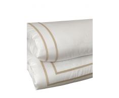 Dea Christine Bettbezug, Satin, King Size, elfenbeinfarben/Sand