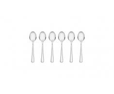 Gerlach Teelöffel Matt Antica, Edelstahl, Silber, 20 x 15 x 2.5 cm, 6-Einheiten