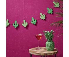Ginger Ray HS-214 Wimpelkette aus Holz - Kaktus, Tropical