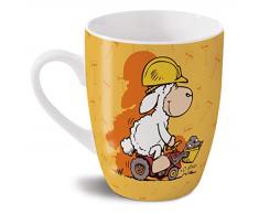 NICI 42857 Tasse 310 Milliliters, Porzellan, Gelb