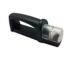 Rockingham Forge CS-110BK Manueller Messerschärfer zum Durchziehen, edelstahl