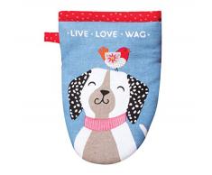 Kay Dee Wags Grabber MITT Ofenhandschuh, Baumwolle, verschieden, 5.5 x 7.5