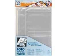 Pinnacle Einsteckalbum, durchsichtig, 17,8 x 12,7 cm