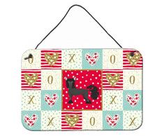 Carolines Treasures Chinesischer Schopfwappen #1 Love Türaufhänger, Wanddekoration, Mehrfarbig