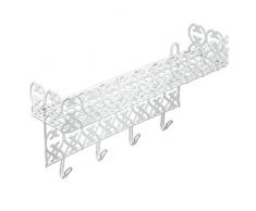 Metaltex Garderobe Florenz, inkl. Ablagefläche, platzsparend