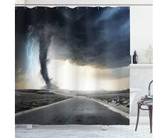 ambesonne Polyester-Decor Kollektion-Badezimmer Dusche Vorhang, Textil, Multi 11, 69W x 75L