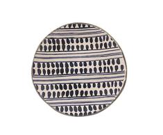 Blue Sky Sumatra Salatteller, Keramik, 21,6 cm, Blau