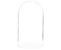 PlyMor Glas Puppe Dome mit ohne Boden 14 x 25,4 cm