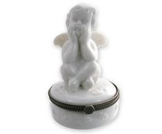Weiß Heavenly Angel Cherub Schmuckkästchen biokompatibel