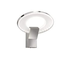 WOFI Cindy Wandleuchte, Kunststoff, 6.5 W, Chrom