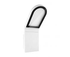 Ledvance Außenwandleuchte, Aluminium, 12 W, Weiß